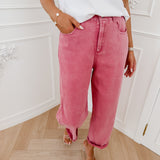 Raspberry Pink Kirsten Jeans