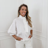 White Liezzie Blouse