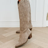 Taupe Madison Cowboy Boots