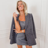 Grey Sparkle Maddy Dress