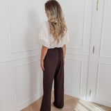 Dark Brown Josefien Trouser