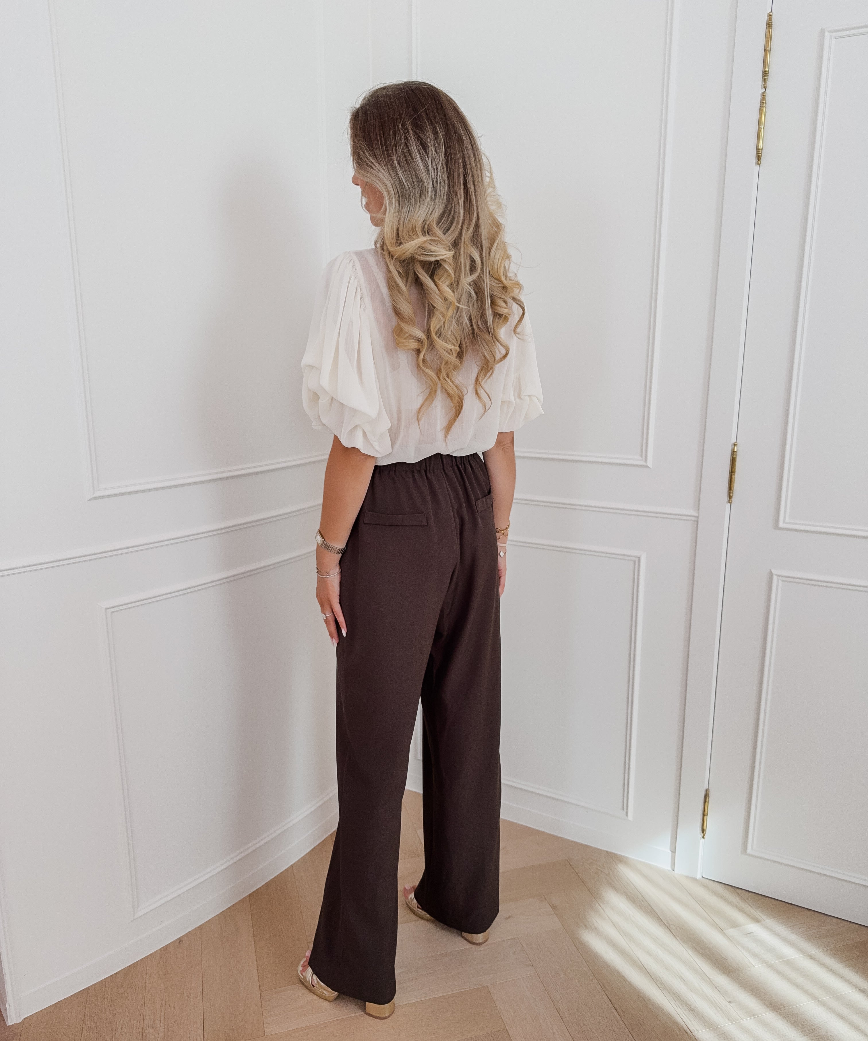 Dark Brown Josefien Trouser