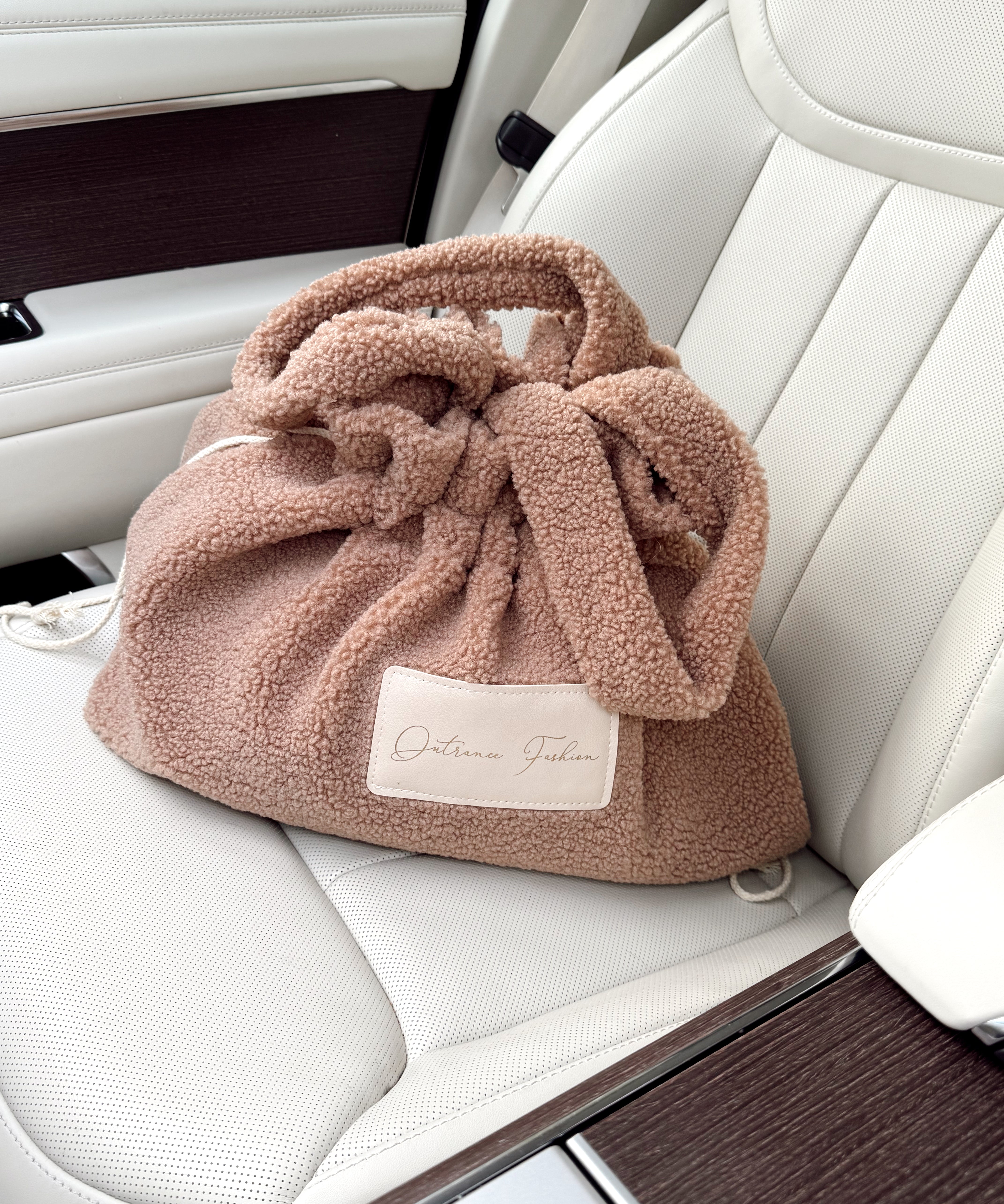 Camel Teddy Outrance Bag
