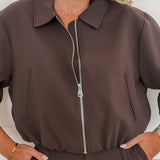 Dark Brown Avery Jacket