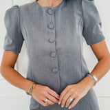 Grey Esmeralda Blouse