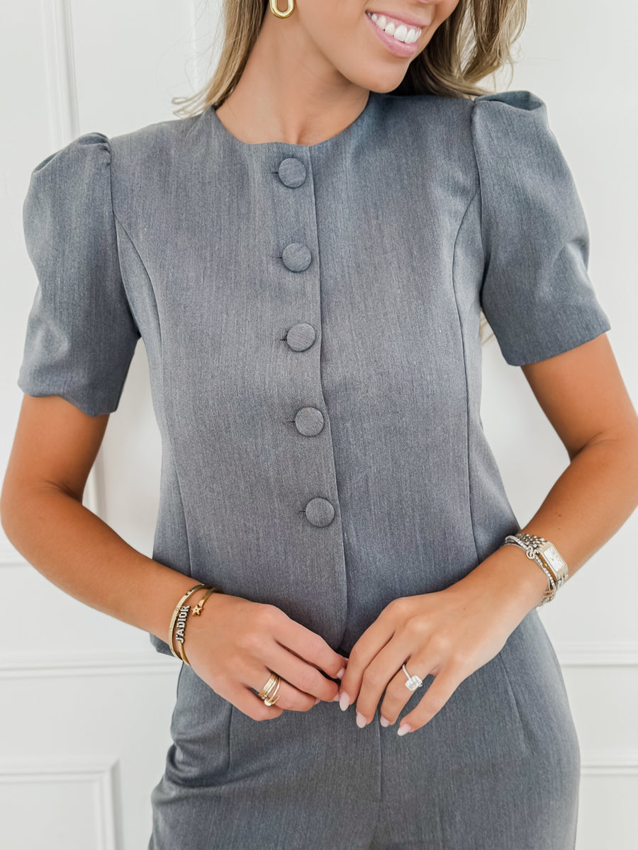 Grey Esmeralda Blouse