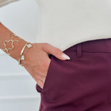 Burgundy Nora Trouser