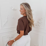 Brown Poffy Ulina T-Shirt