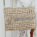 Beige SILVER Detail J'adore Bag