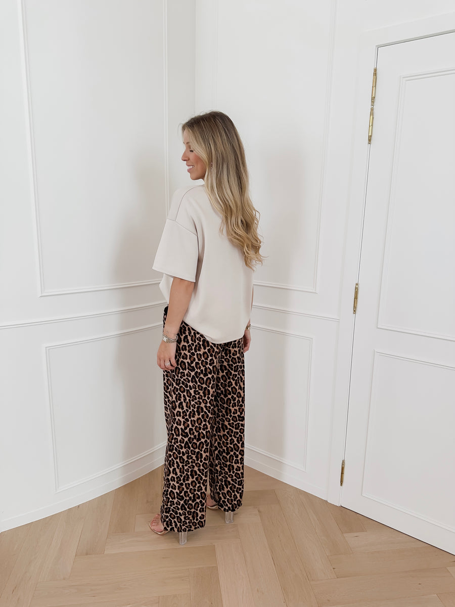 Leopard Trouser