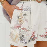 Multicolor Botanic Short