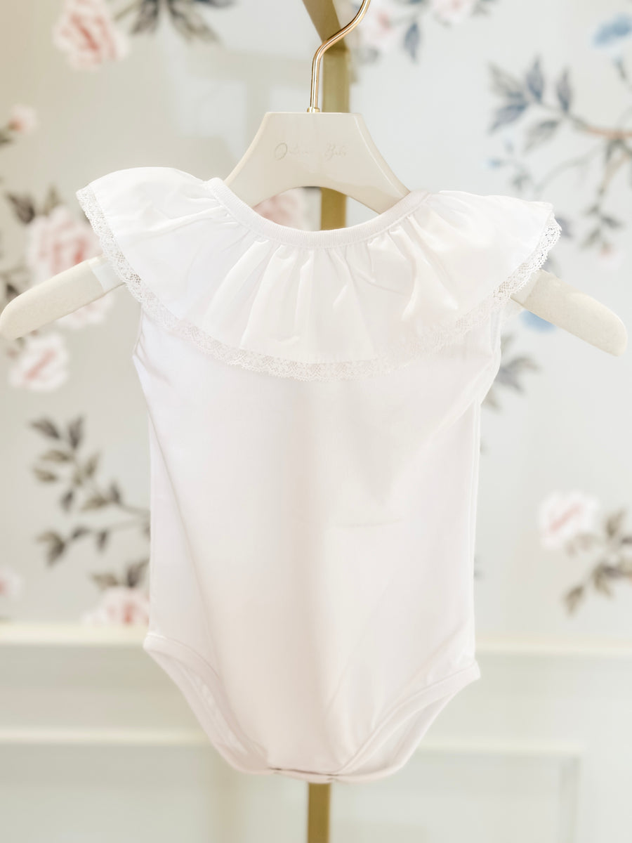 BABY - Cordel Romantic Rose Bow Bodysuit