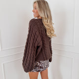 Brown Sequin Gigi Skirt