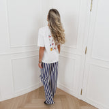 Crème Blue Trouser