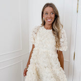 Crème Olivia Rose Dress