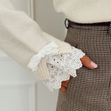 Ecru Lace Mouna Sweater