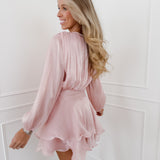 Shiny Pink Mia Dress