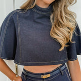 Dark Blue Dania Trouser