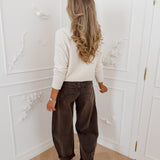 Brown Balloon Qwinty Jeans