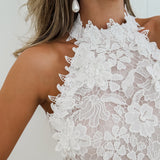 White Broderie Aukje Dress