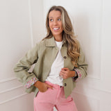 Olive Green Lotianne Jacket