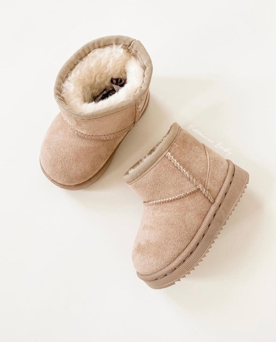 BABY - Beige Cosy Boots