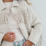 Greige Ginny Studs Jacket