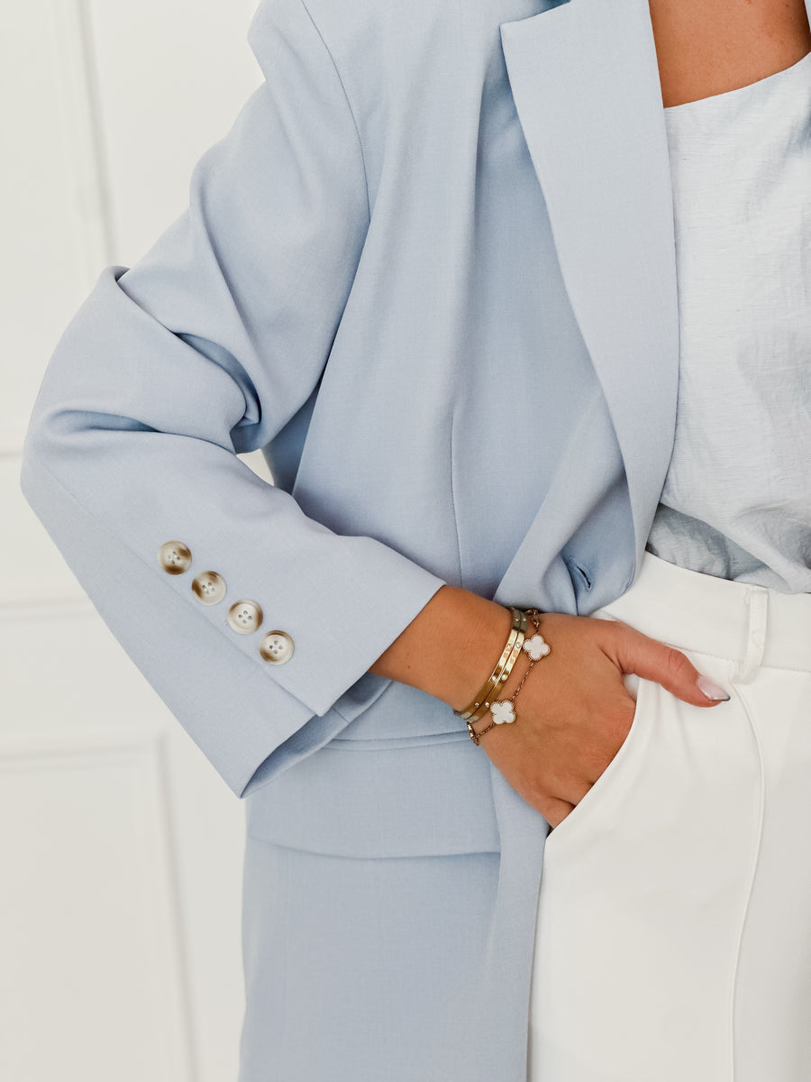Blue Oversized Blazer