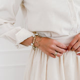 Beige Velvet Esma Ensemble