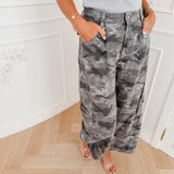 Grey Army Balloon Michelle Jeans
