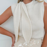 Cream Sequin Lorita Skirt