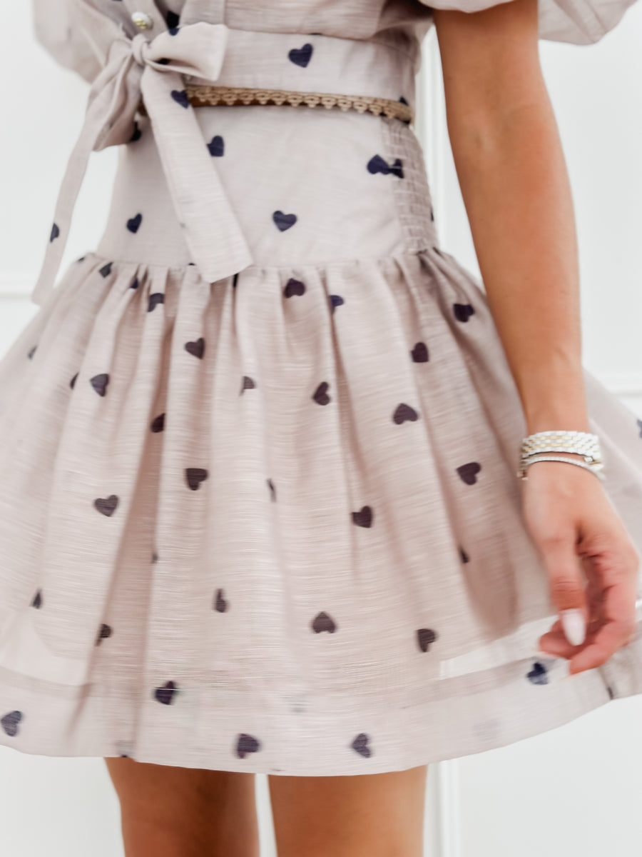 Taupe Heart Alia Ensemble