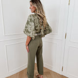 Kaki Fold Trouser