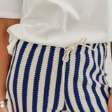 Crème Blue Trouser