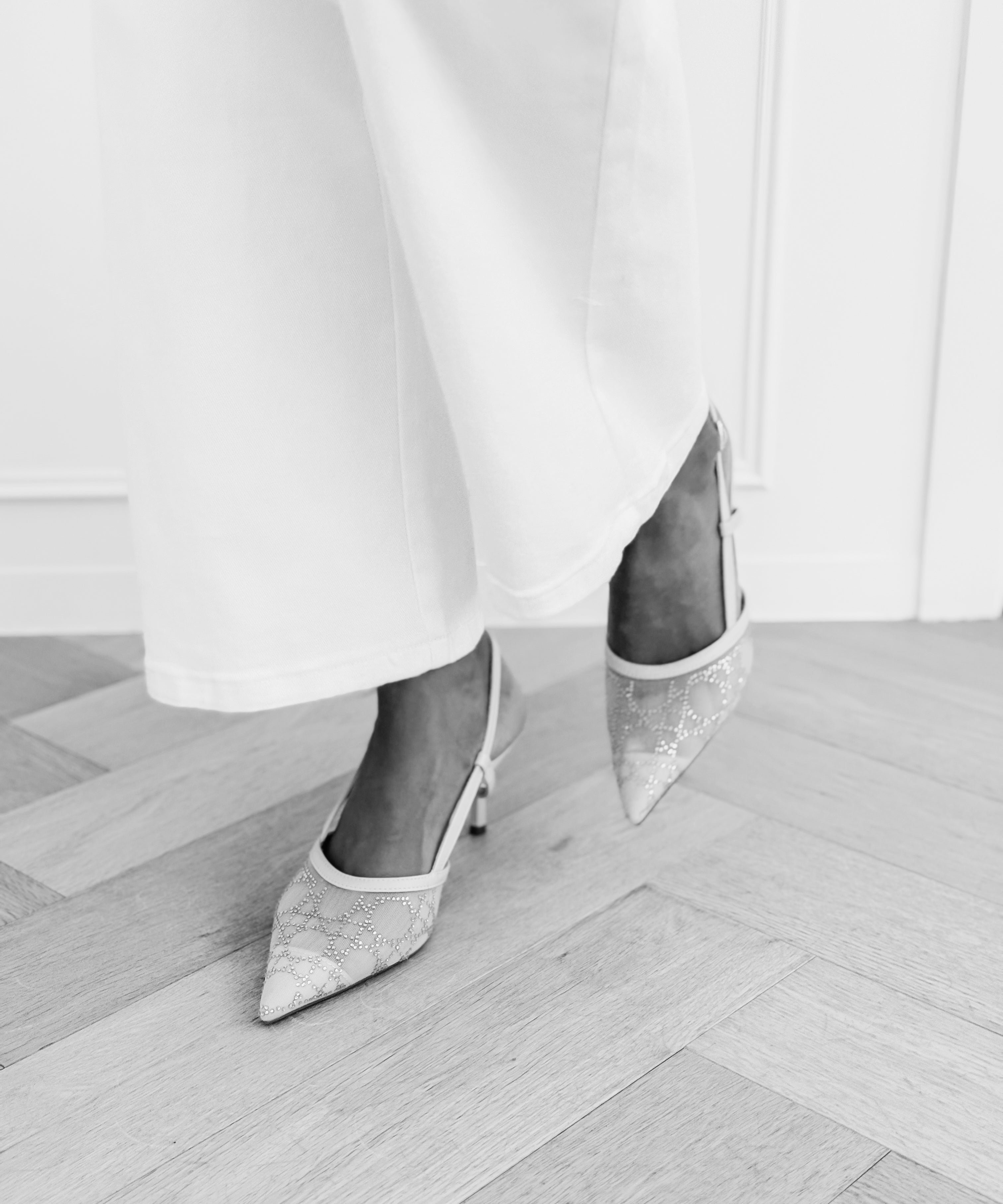 Nude Little Diamonds Heels
