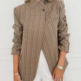 Coffee Brown Angelina Blazer