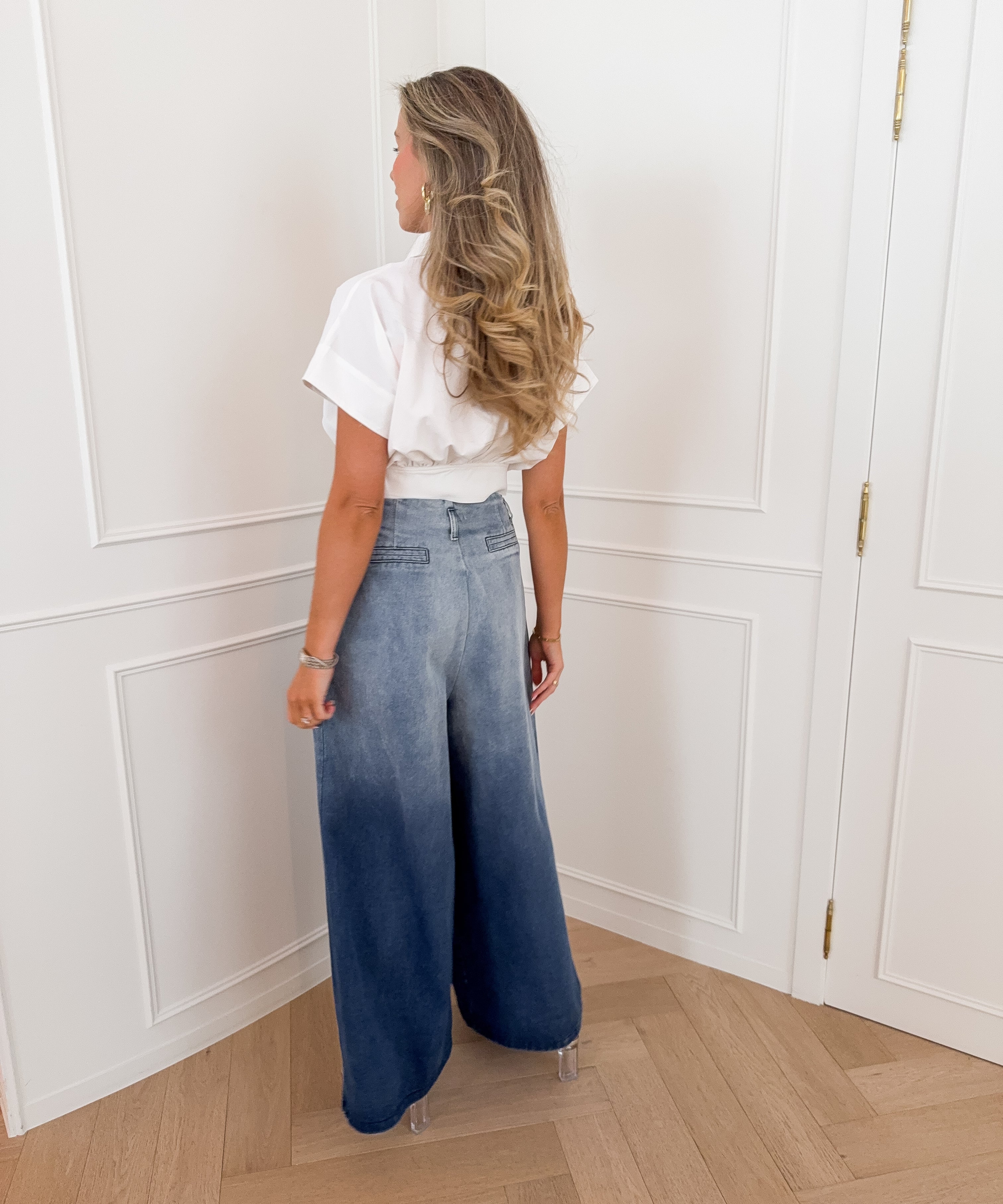 Blue Gwynn Ombre Jeans