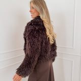 Dark Brown Long Sleeve Dolly Jacket