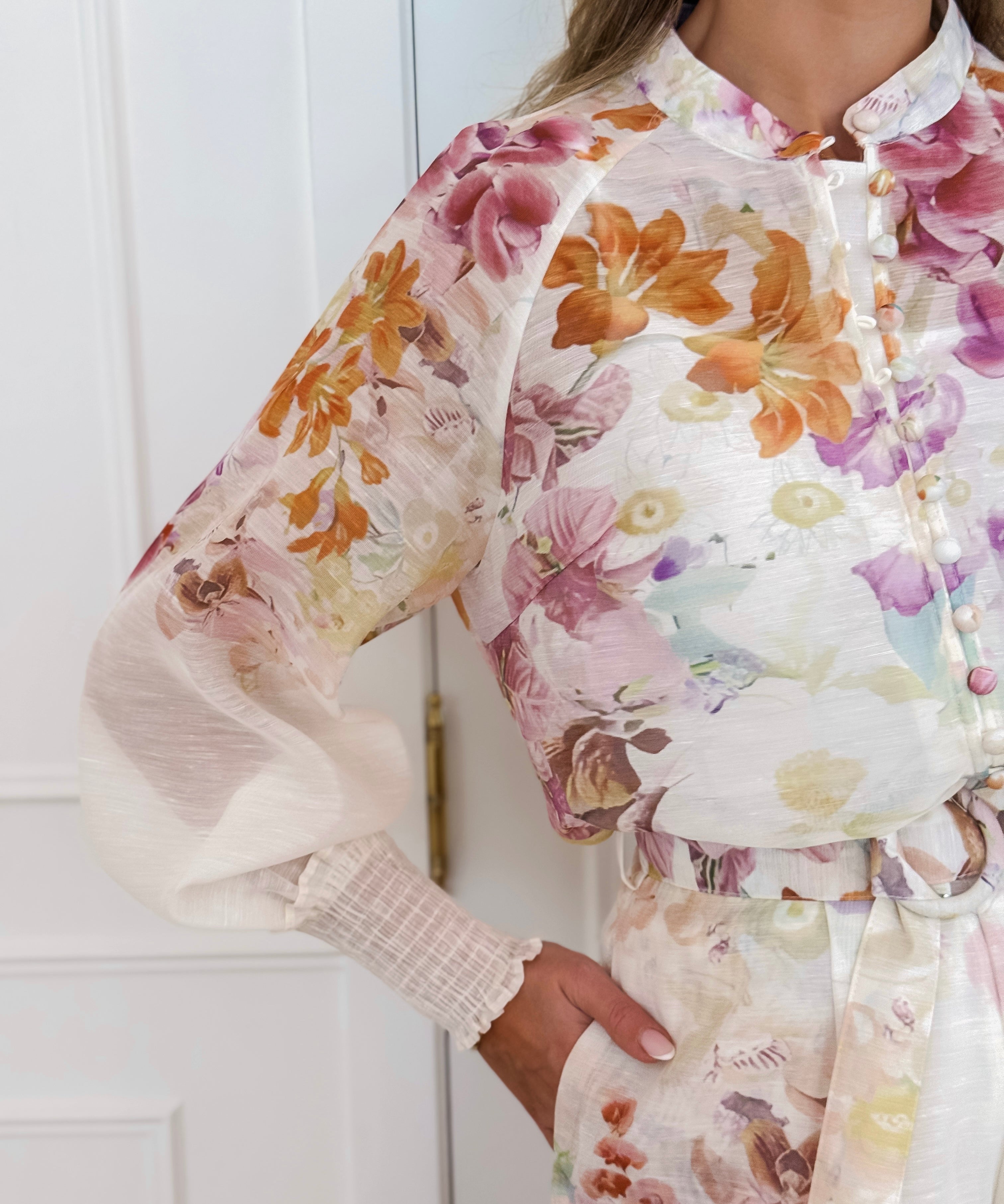 Multicolor Melany Flower Ensemble
