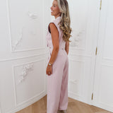 Dusty Pink Striped Laurina Ensemble