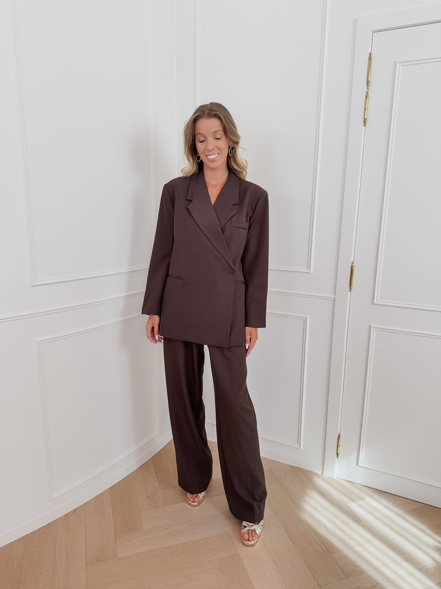 Dark Brown Jolien Blazer
