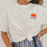 White Cherry Clus T-Shirt