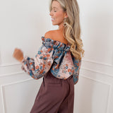 Multicolor Juna Bandeau Blouse