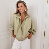 Pistachio Green Maevy Jacket