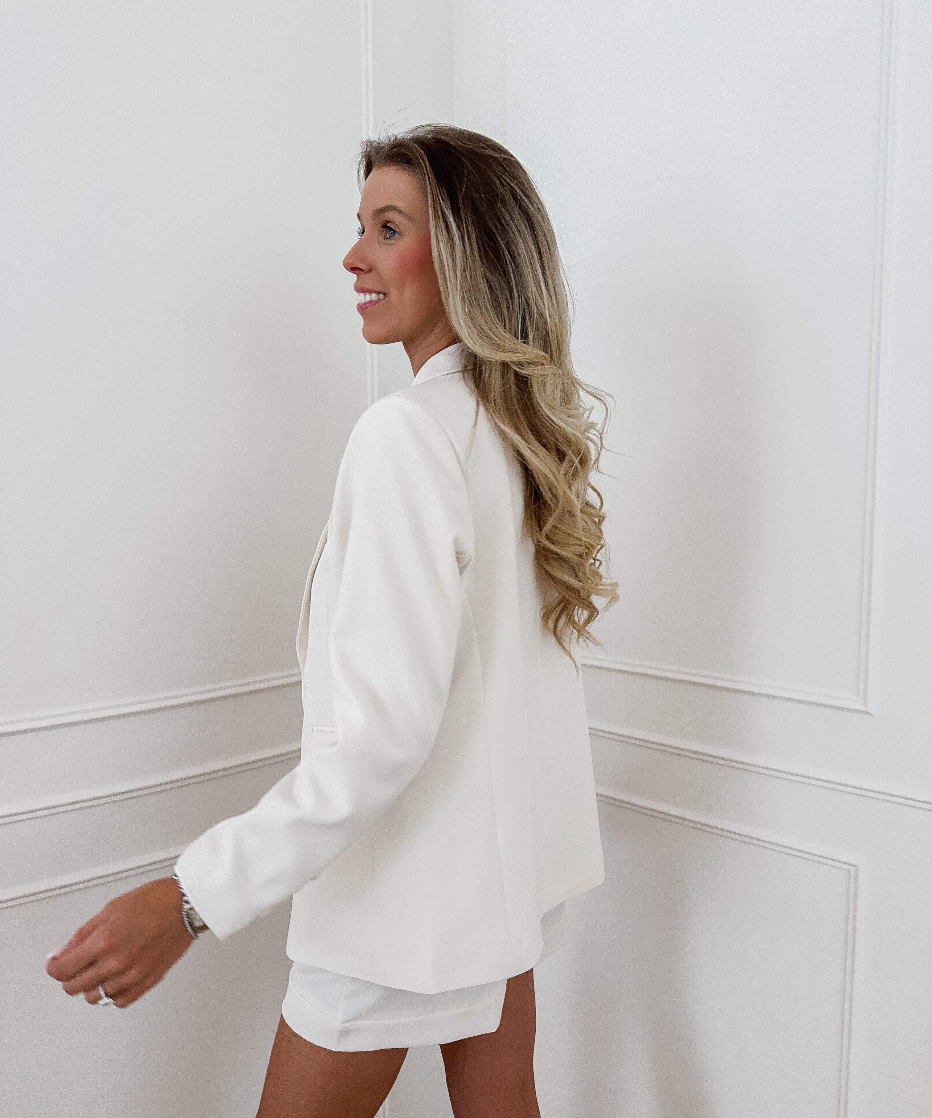 Crème Lulu Blazer