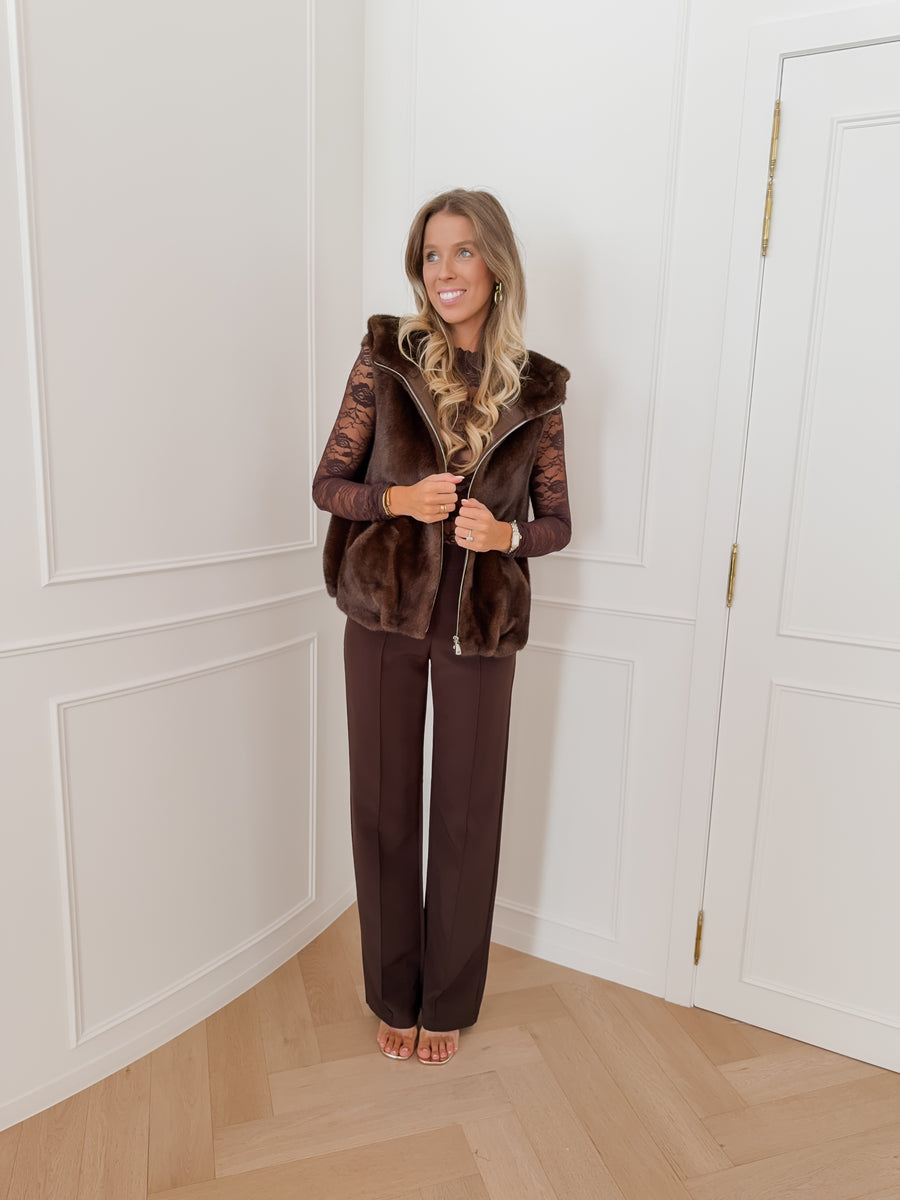 Brown Emma Trouser