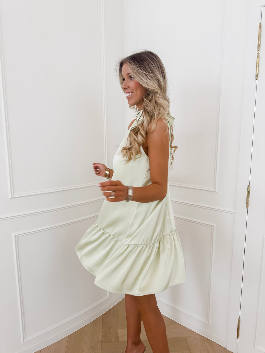 PRE ORDER Mintgreen Elina Frill Dress