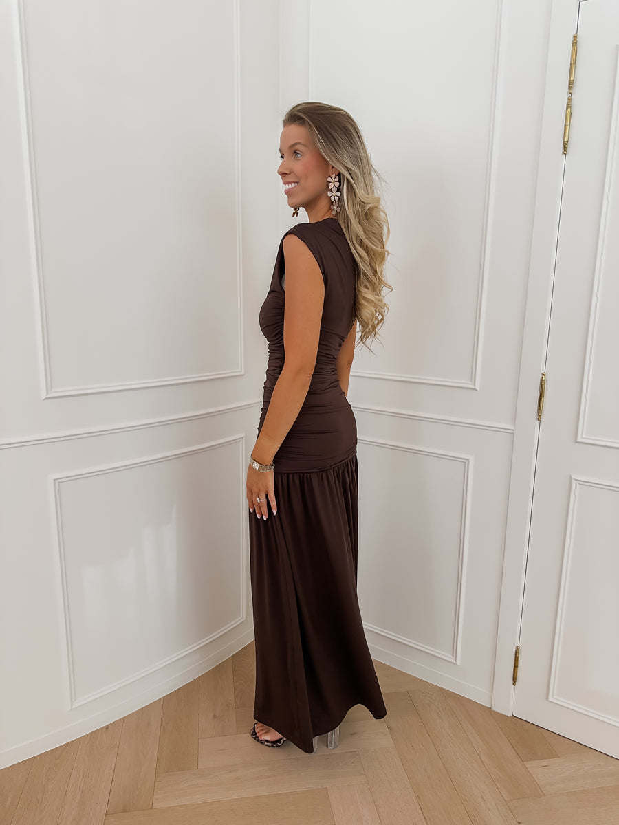 Brown Veera Dress