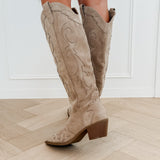 Taupe Madison Cowboy Boots
