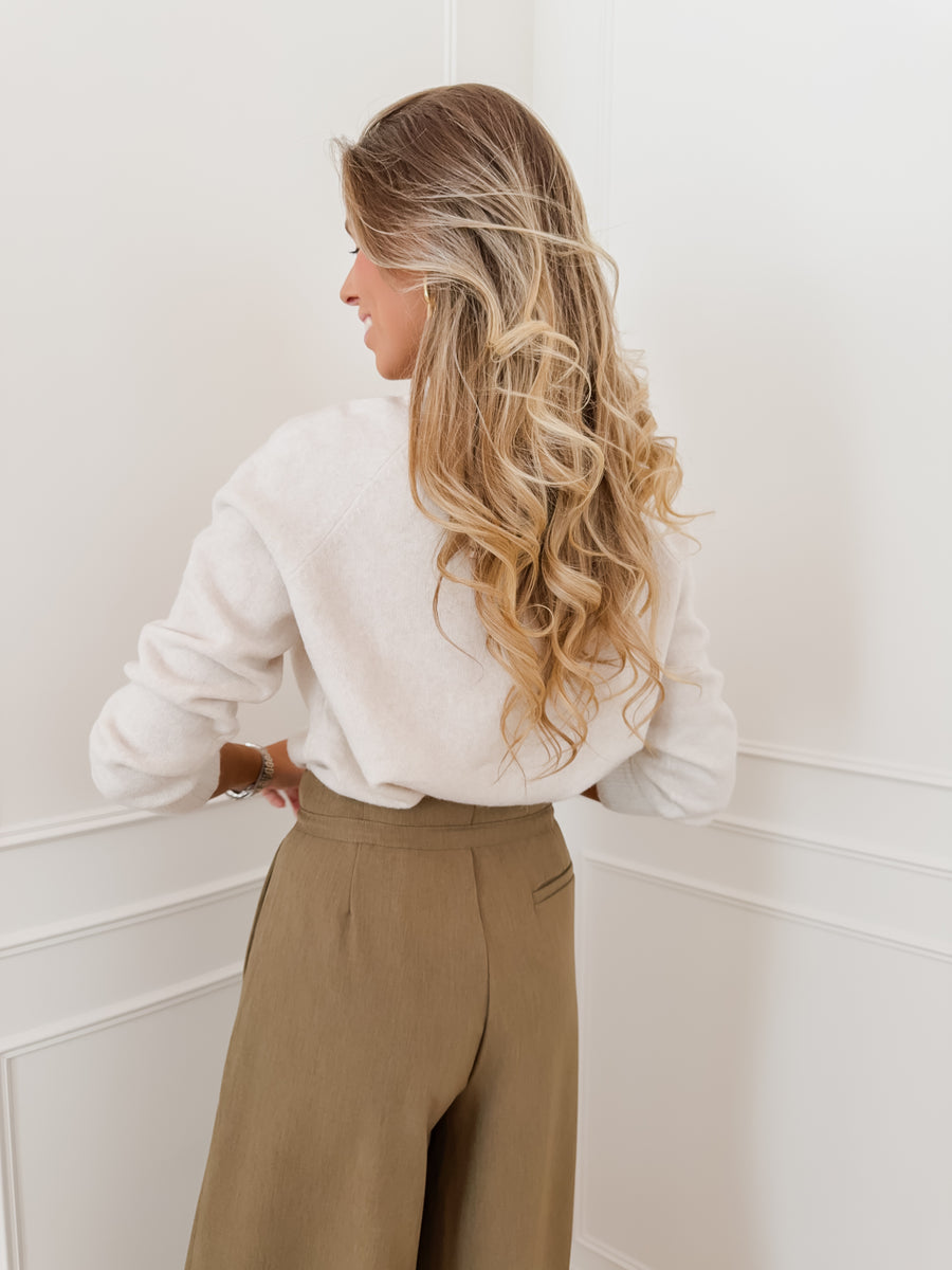 Kaki Elona Trouser